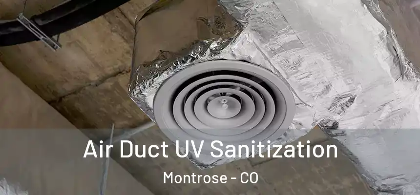  Air Duct UV Sanitization Montrose - CO