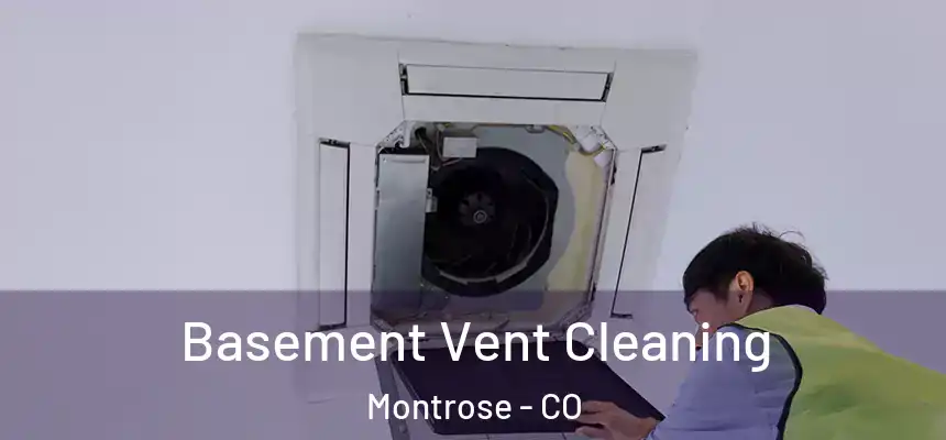 Basement Vent Cleaning Montrose - CO